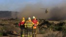 Incendio forestal en Cauquenes ha consumido más de 400 hectáreas