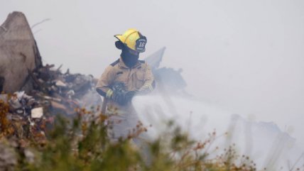   Collipulli continúa en alerta roja por incendio forestal 