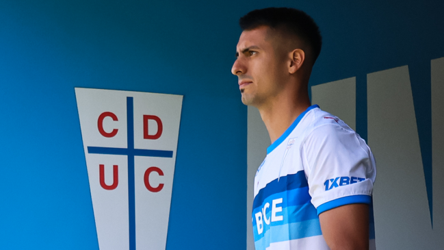 Juan Ignacio Díaz en su llegada a la UC: Me seducía el club desde que vine a Chile