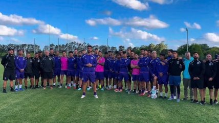   [VIDEO] Plantel de Deportes Concepción envió potente mensaje de apoyo a víctimas de incendios 