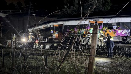   Otro accidente ferroviario en España: maquinista falleció y hay 37 heridos 