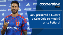 Cooperativa Deportes: La U presentó a Lucero y Colo Colo se medirá ante Peñarol