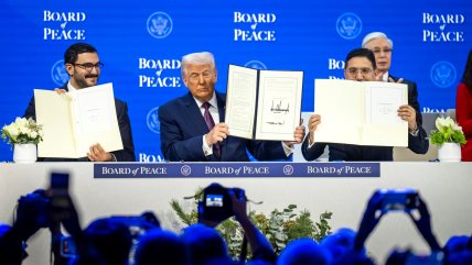 Trump lanzó su Junta de Paz, se reunió con Zelenski y mostró la 