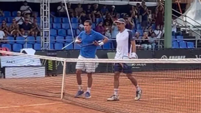 Dos tenistas fueron detenidos en Brasil por gestos racistas