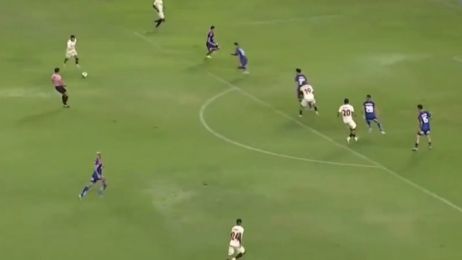 [VIDEO] Alex Valera aprovechó licencias defensivas y marcó el 2-0 sobre la U