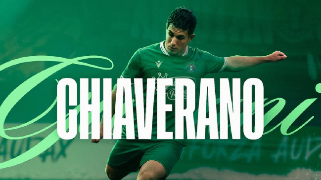 Audax Italiano oficializó a Giovani Chiaverano como su nuevo refuerzo de la temporada 2026