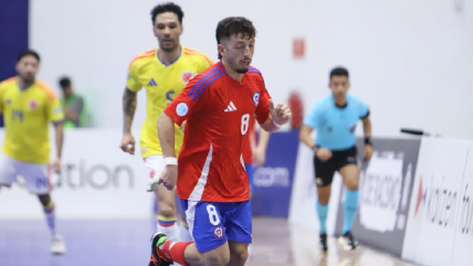   Chile empató con Colombia en el cierre de la fase de grupos de la Copa América de Futsal 