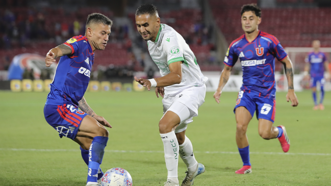 La U y Audax Italiano empataron en un duelo que fue empañado por incidentes en el inicio de la Liga