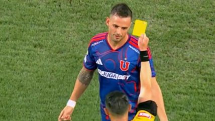   [VIDEO] El VAR salvó de la roja a Octavio Rivero y a la U de una segunda expulsión ante Audax 