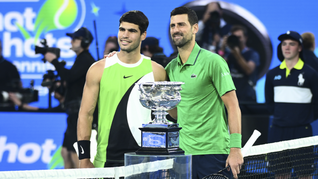 Carlos Alcaraz y Novak Djokovic definen al campeón del Abierto de Australia 2026