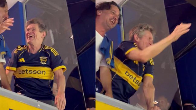 Willem Dafoe sorprendió en La Bombonera y los hinchas de Boca le cantaron: 