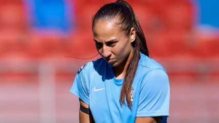   La seleccionada chilena Antonia Canales sufrió una grave lesión 