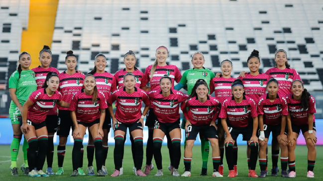 Palestino Femenino anunció un partido benéfico con Colo Colo para refugiados de Gaza en Chile