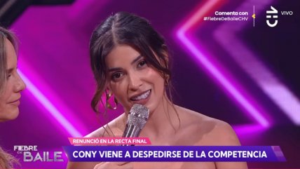   Cony Capelli se despidió de 