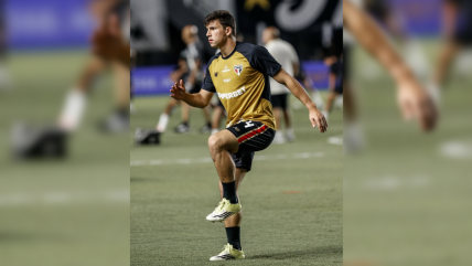   Sao Paulo de Gonzalo Tapia salvó una igualdad ante Santos 