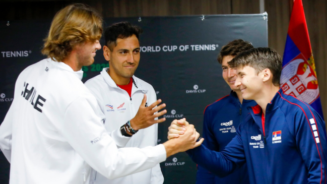 Chile saldrá a liquidar la seria contra Serbia en las Qualifiers de Copa Davis