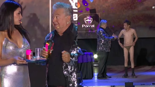 Rutina de Ernesto Belloni en festival de Parral fue duramente criticada por televidentes