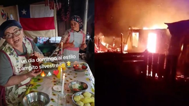 Incendio arrasó con la casa de la familia influencer 