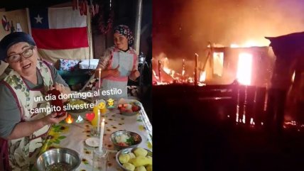 Incendio arrasó con la casa de la familia influencer 