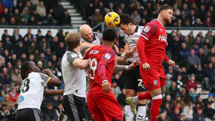   Derby County de Brereton cayó ante un Ipswich sin Marcelino Nuñez y bajó en la tabla 