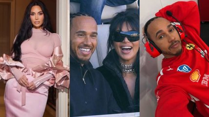   ¿Relación confirmada? Kim Kardashian y Lewis Hamilton aparecieron juntos en el Super Bowl 2026 