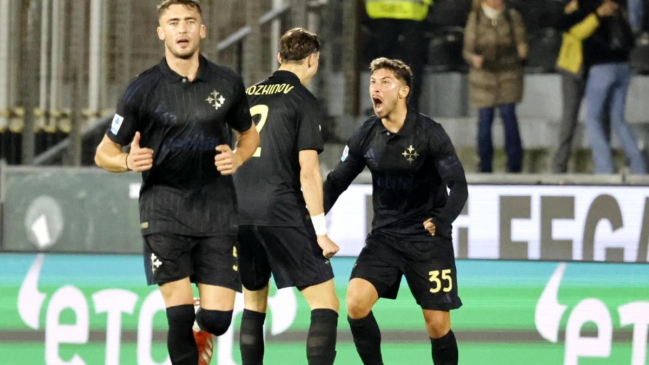 Loyola anotó su primer gol en la Serie A en la caída de Pisa ante AC Milan