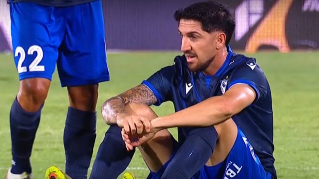 Diego Valdés salió lesionado en la visita de Vélez a Defensa y Justicia