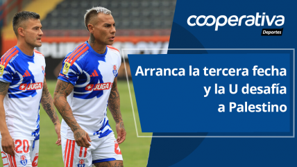   Cooperativa Deportes: Arranca la tercera fecha y la U desafía a Palestino 