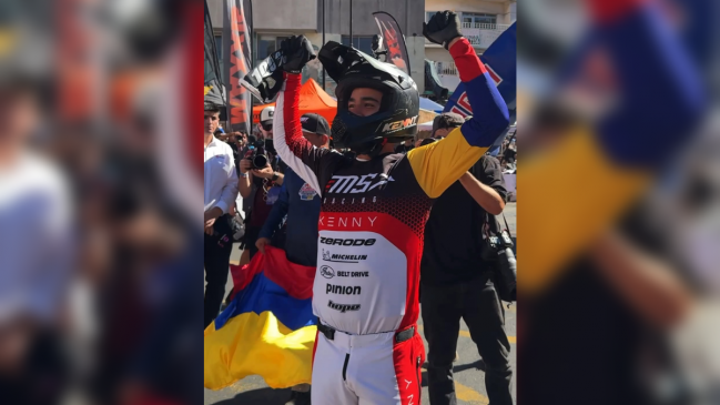 El colombiano Sebastián Holguín se consagró campeón del Valparaíso Cerro Abajo 2026