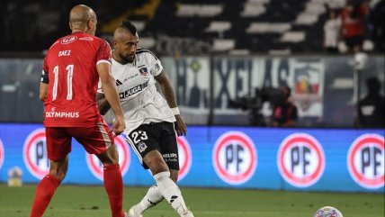   Arturo Vidal tras la victoria de Colo Colo: 