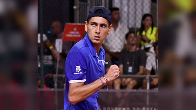 Alejandro Tabilo tuvo debut triunfal en el ATP de Río de Janeiro tras arrasar con Emilio Nava