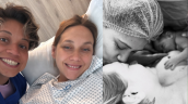 Fernanda Pinilla anunció el nacimiento de Elena, su primera hija con Grace Lazcano
