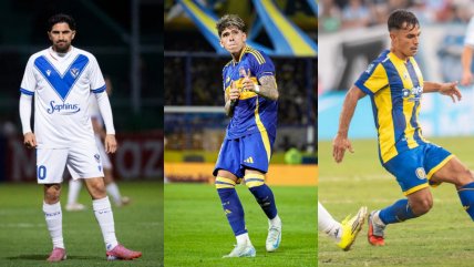 La legión de futbolistas chilenos que juegan en la liga de Argentina