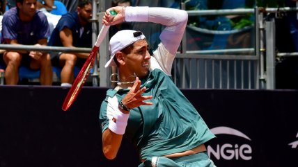 Tabilo tiene ventaja ante Etcheverry en el segundo set de la final en Río