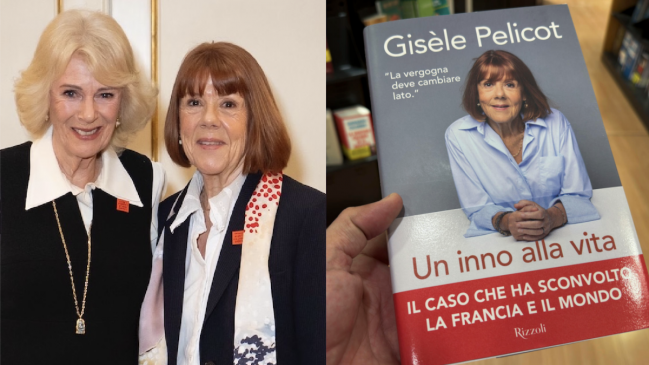 Reina Camila reconoció a Gisèle Pelicot que su libro de memorias la dejó 