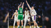Los Celtics amargaron la noche de los 43.000 puntos de LeBron