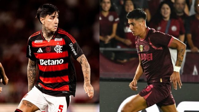 Flamengo de Erick Pulgar quiere derribar a Lanús de Matías Sepúlveda por la Recopa Sudamericana