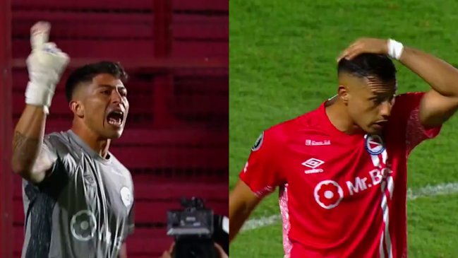 Cortés atajó dos penales y Morales falló uno en la eliminación de Argentinos ante Barcelona de Ecuador