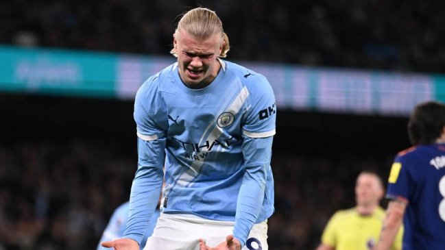 Erling Haaland sufrió una lesión menor a diez días del choque ante Real Madrid