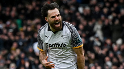 Ben Brereton aportó un gol en la victoria de Derby County sobre Blackburn Rovers