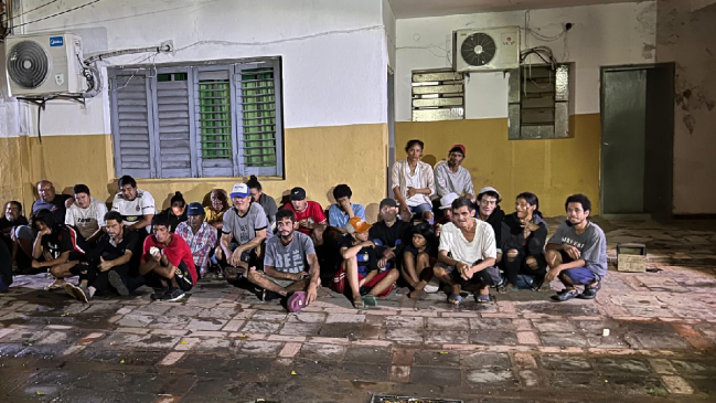 Más de 70 personas fueron detenidas en el partido entre Trinidense y Olimpia por Sudamericana