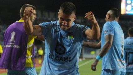   Francisco González lideró la victoria de O'Higgins ante Tolima en el Estadio El Teniente 