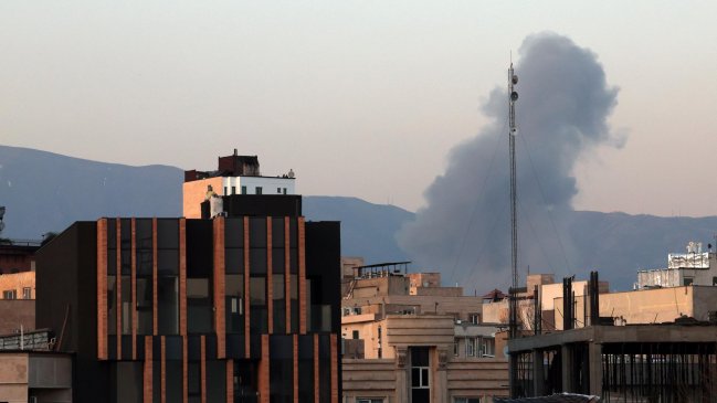 Israel inició nueva oleada de bombardeos contra Irán