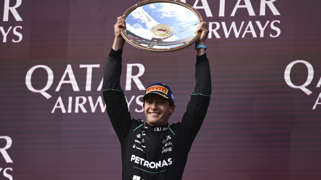 George Russell ratificó su dominio junto a Mercedes y se adjudicó el GP de Australia