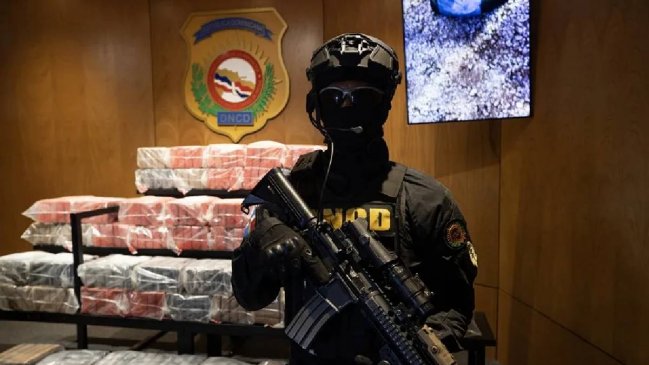 R. Dominicana incautó 700 paquetes de cocaína escondidos en contenedor proveniente de Chile