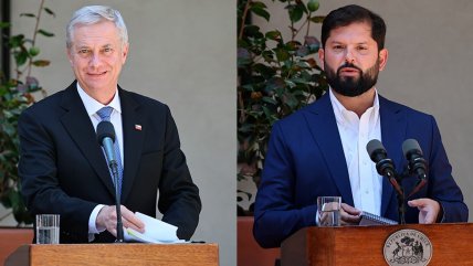   Kast y Boric liman asperezas y abogan por un cambio de mando 