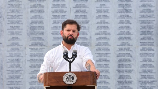 Boric en restauración de Memorial de DD.DD: 