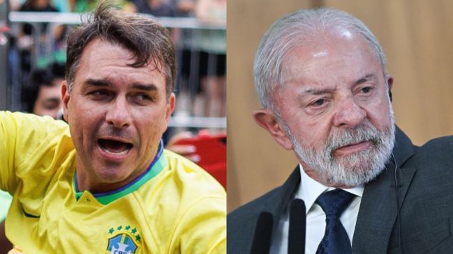 Flávio Bolsonaro acusó a Lula de 