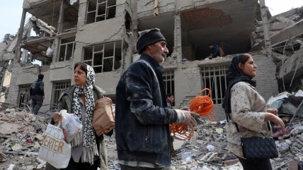 La guerra ha causado 3,2 millones de desplazados internos en Irán